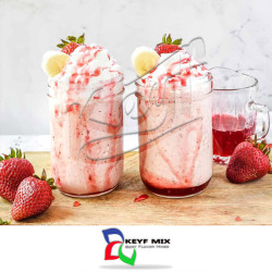 Banana Strawberry Milkshake Banana Strawberry Milkshake