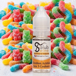 Solub Arome - Bonbon Acidulé Aux 3 Couleurs Solub Arome - Bonbon Acidulé Aux 3 Couleurs