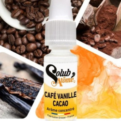 Solub Arome Cafe Vanille Cacao - 10ml Dolum Aroma Solub Arome Cafe Vanille Cacao - 10ml Dolum Aroma