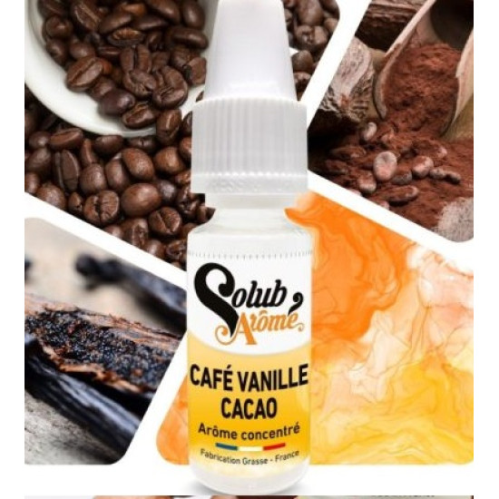 Solub Arome Cafe Vanille Cacao - 10ml Dolum Aroma Solub Arome Cafe Vanille Cacao - 10ml Dolum Aroma